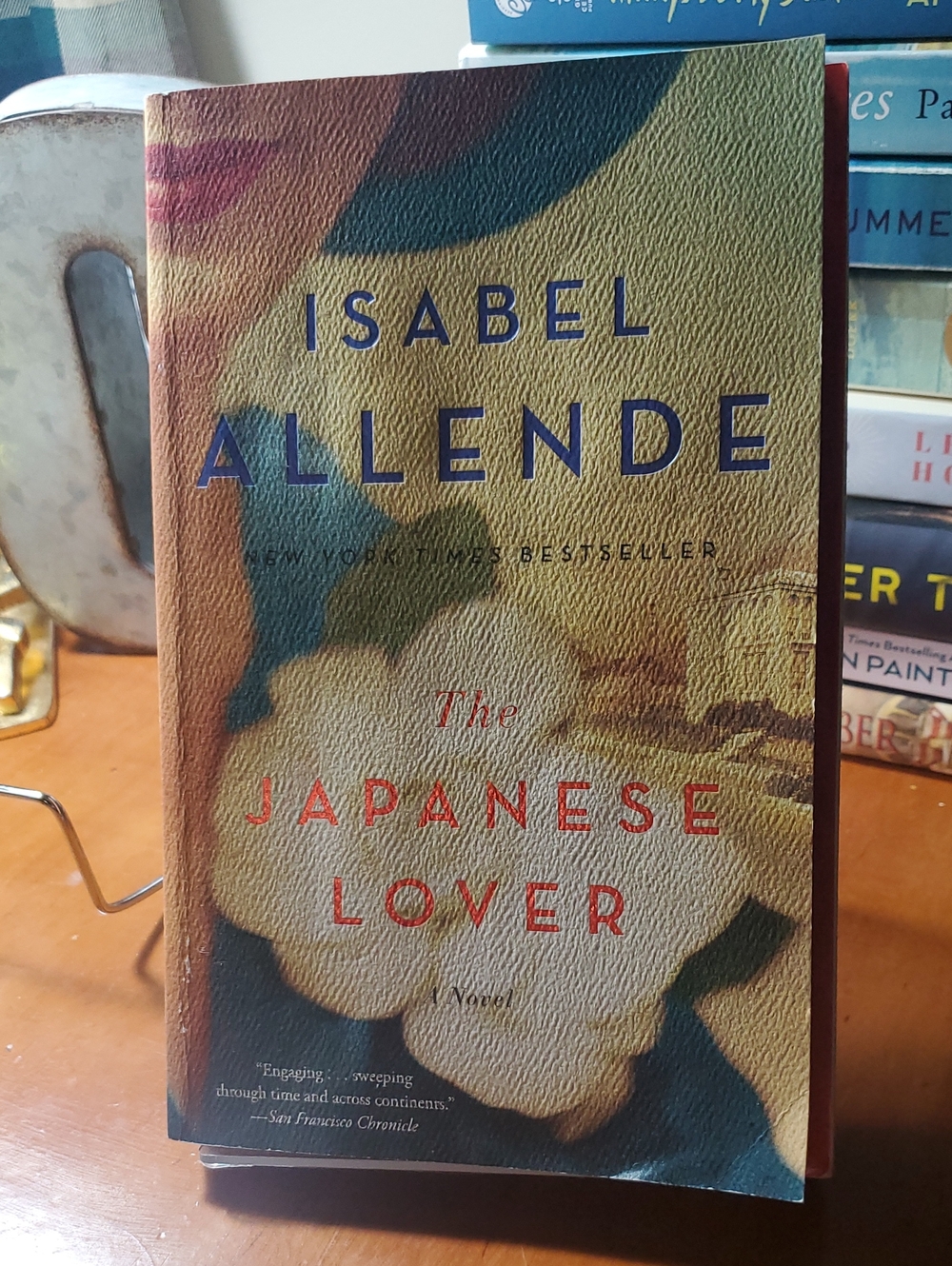 The Japanese Lover By Isabel Allende— Decorative Book Cover in Multicolor
